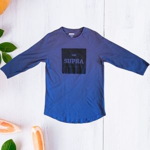 Men's SUPRA Raglan Sleeve Shirt
